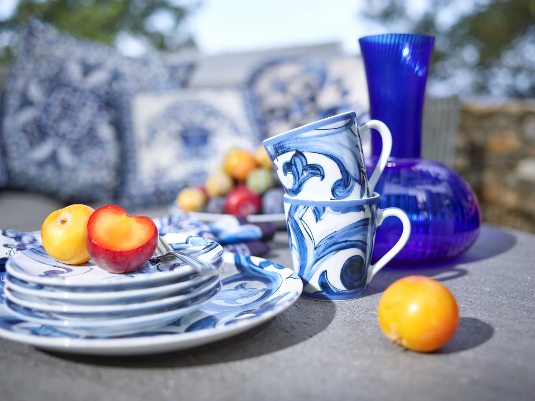Dolce & Gabbana Casa, official brand and location photography.