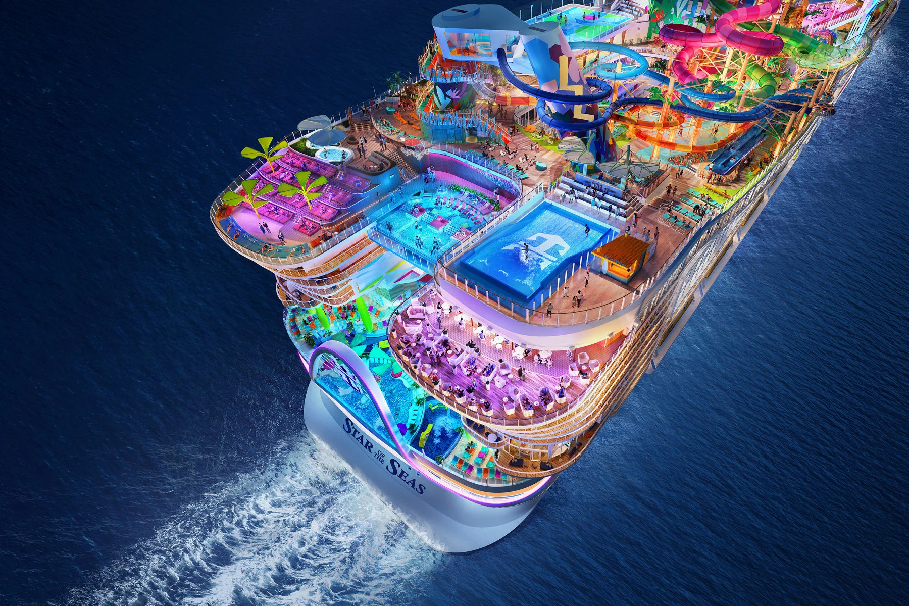 Royal Caribbean, official brand and location photography.